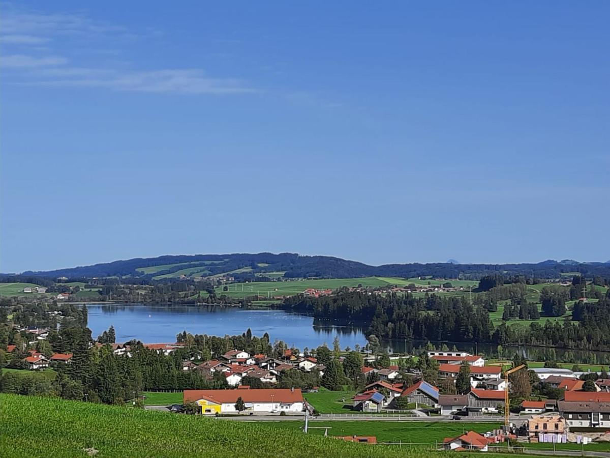 Ferienwohnung In Lechbruck Am See Im Schoenen Allgaeu, Nahe Fuessen Nur 300 M Vom See Exterior photo